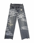 "WORDS HURT" DENIM