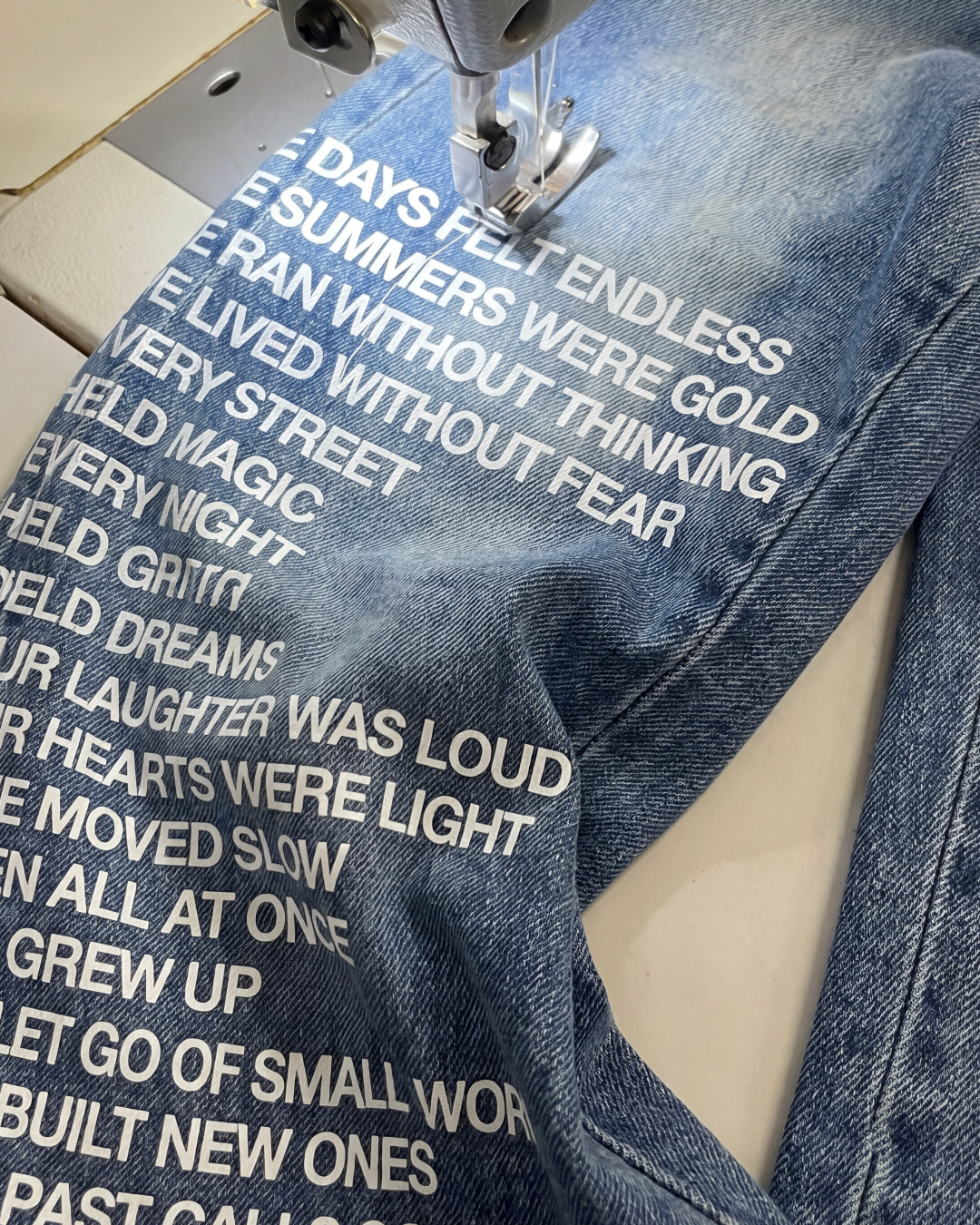"NOSTALGIA" DENIM
