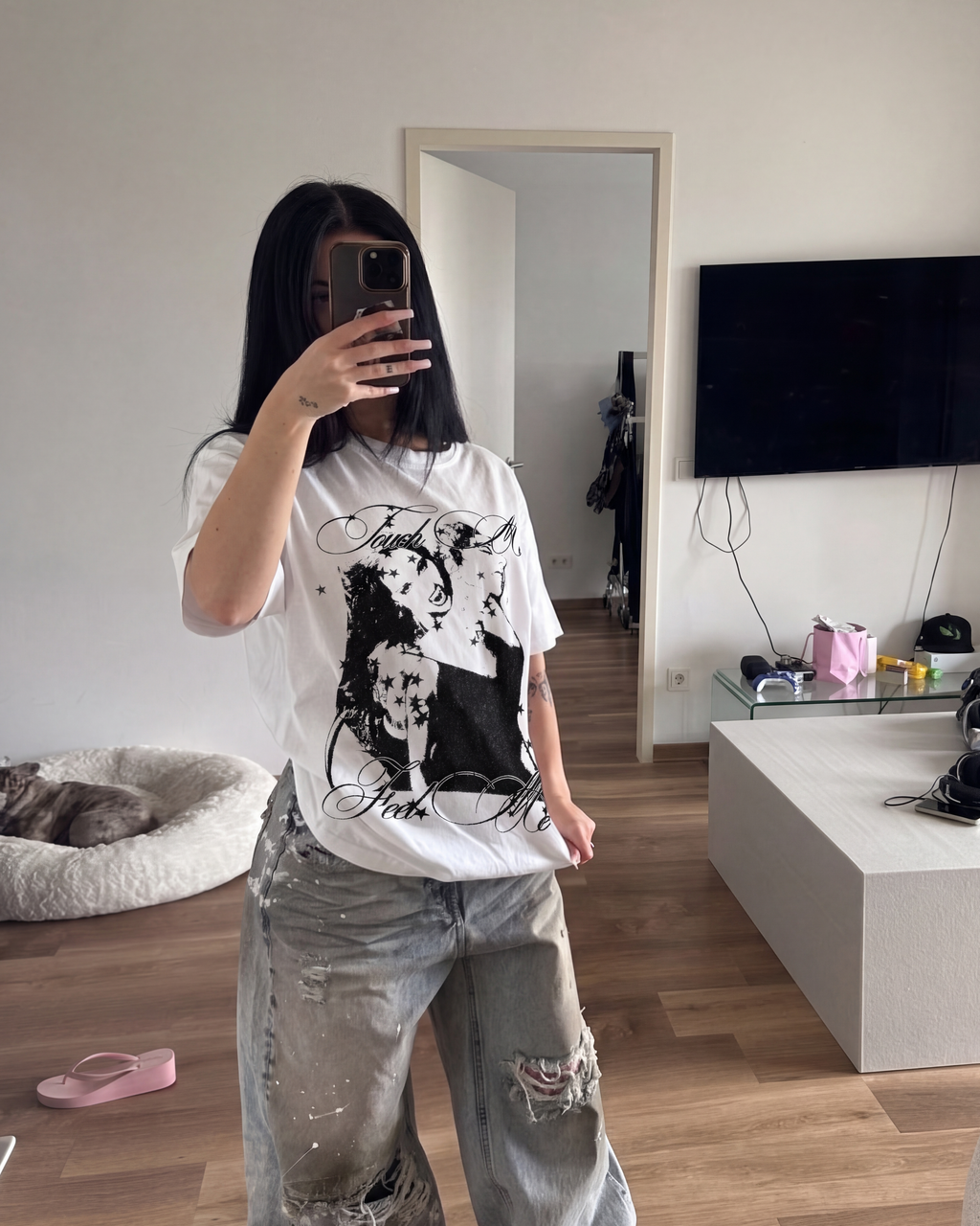 "LOVE ME ANYWAY" TEE