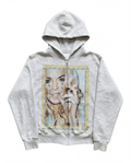 "PLASTIC TEARS" ZIP UP